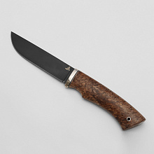 Нож Клык (Сталь К390, Карельская берёза)