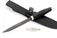 Нож разведчика НР-40 разборный (Дамасская сталь, граб)