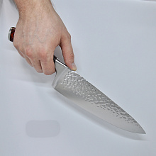 Кухонный нож Шеф №8 R-5228 Knight series (Сталь 50Cr15MoV, Рукоять - дерево)