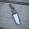 Нож складной "Реликт" (х12мф тигельной плавки, обкладки - карбон) 12