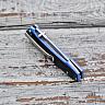 Нож складной Тактик ВДВ 322-000405 Синий в подарочной упаковке (Сталь D2, Микарта) 3