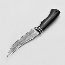 Нож Рыбак (Дамасская сталь, Граб)