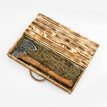 Коробка деревянная для топора
